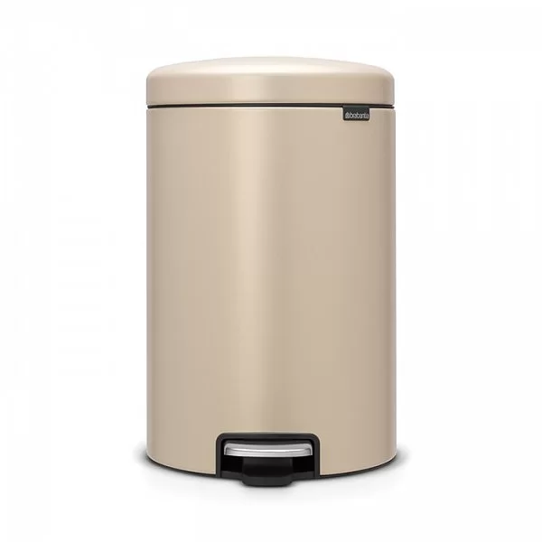 Мусорный бак с педалью NewIcon, 20л, минерально-золотой, Brabantia, 115882 - изобр. 7
