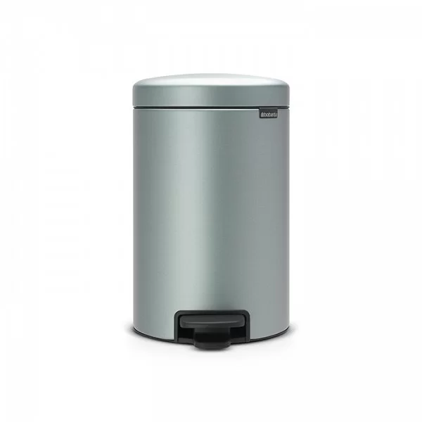 Мусорный бак с педалью NewIcon, 12л, мятный металлик, Brabantia, 113765 - изобр. 7