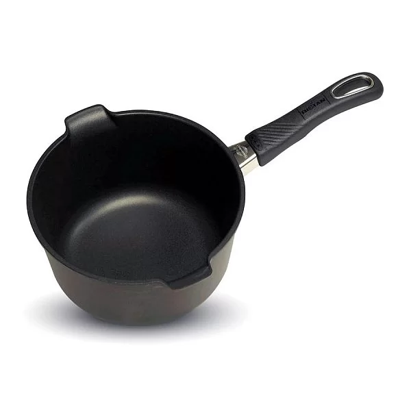 Ковш 1,3 л с антипригарным покрытием диаметр 16 см, индукция, материал алюминий, фиксировання ручка, Gastrolux, Дания, A17-130 - изобр. 7