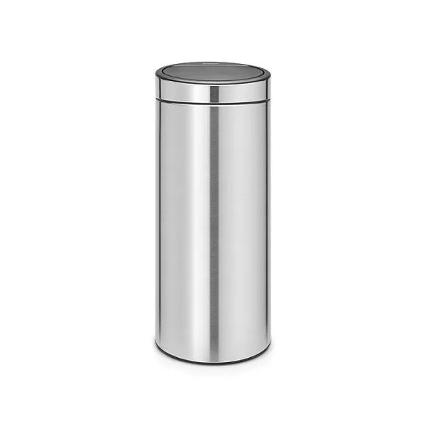 Мусорный бак Touch Bin New 30л, стальной матовый, Brabantia, 115462 - изобр. 7