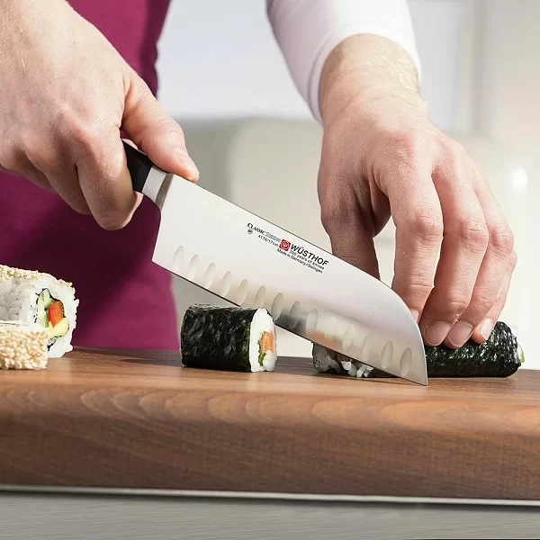 Нож японский шеф Classic Ikon, 17см, Wusthof, 4176 WUS - изобр. 16