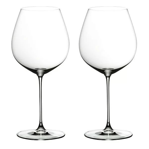 Набор бокалов для красного вина Old World Pinot Noir 700 мл, хрусталь, 2 шт, Veritas, Riedel, 6449/07 - изобр. 7