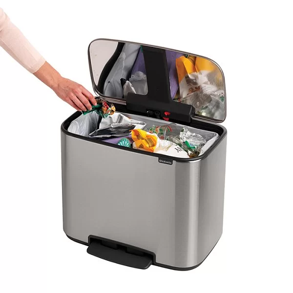 Мусорный бак c педалью Pedal Bin Bo, 36л, стальной матовый, Brabantia, 121487 - изобр. 16