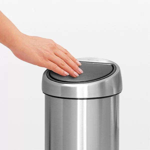 Мусорный бак Touch Bin 3л, матовая сталь, Brabantia, 378645 - изобр. 10