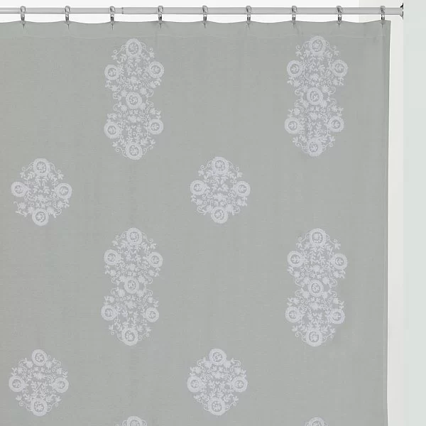 Шторка для ванной Belle 183х183 см, материал хлопок, Creative Bath, США, S1234AQU - изобр. 7