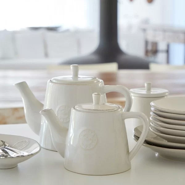 Чайник заварочный Nova высота 12 см, объем 500 мл, керамика, цвет белый, Costa Nova, Португалия, NOX191-WHE(NOX191-02203B) - изобр. 9
