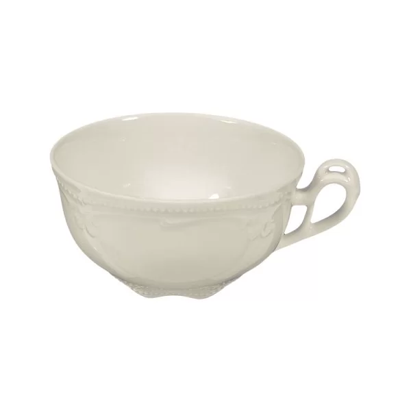 Чашка чайная без блюдца Rubin Cream Uni 210 мл, фарфор, цвет кремовый, Seltmann Weiden, Германия, RUBIN TE O0.21 - изобр. 7
