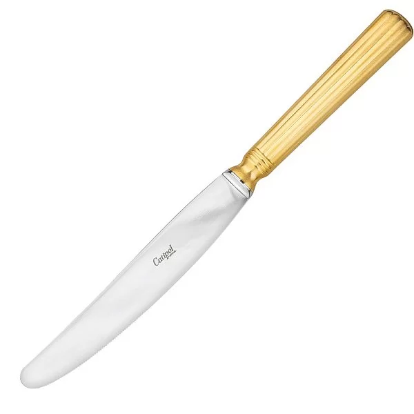 Набор столовых приборов Line Matte Gold Brushed на 6 персон, 24 предмета, цвет золотой, нержавеющая сталь, Cutipol, Португалия, L.006 GB - изобр. 9