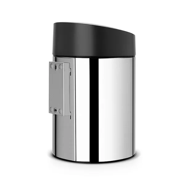 Мусорный бак настенный Slide Bin, 5л, полированная сталь, Brabantia, 397127 - изобр. 8