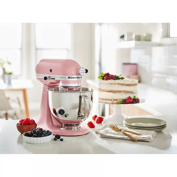 Миксер планетарный Artisan, 4,8 л, цвет сухая роза, Kitchen Aid, США, 5KSM175PSEDR - изобр. 11