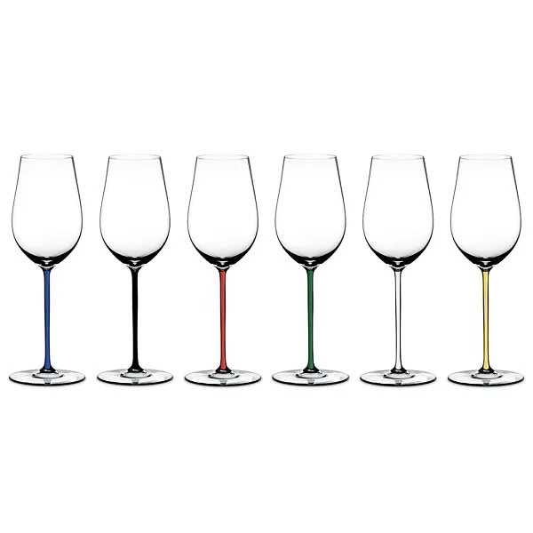 Набор бокалов для белого вина Riesling/Zinfandel 395 мл, хрусталь, 6 шт, Fatto a Mano, Riedel, 7900/15P - изобр. 7