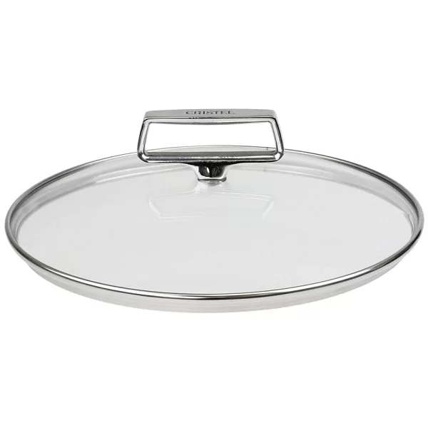 Крышка Castel'Pro 24 см, стекло + нержавеющая сталь, Cristel, Франция, K24VCPF - изобр. 7