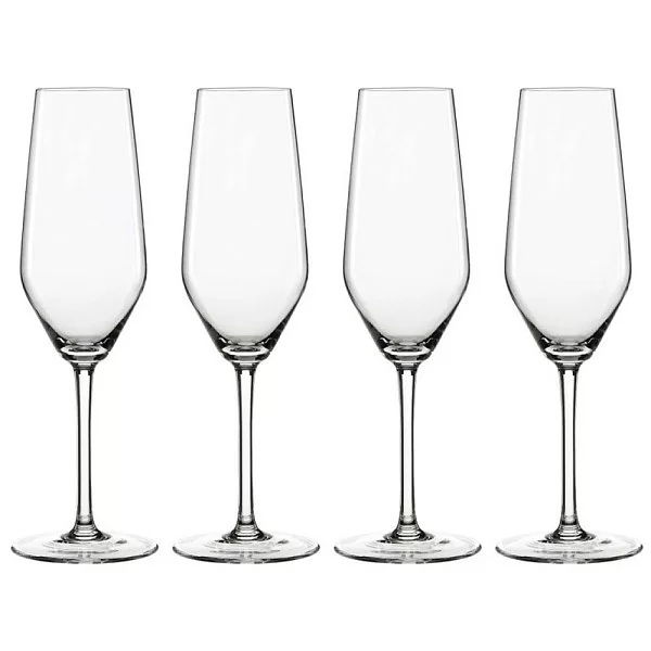 Набор бокалов для шампанского Style 240 мл, 4 шт, хрустальное стекло, Spiegelau, 4670187 - изобр. 7