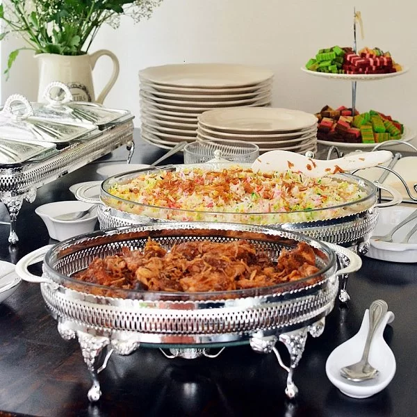 Мармит с подогревом с посеребрением, длина 35 см, стекло + нержавеющая сталь, Queen Anne, Великобритания, QA-0/6292 - изобр. 8