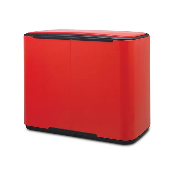 Мусорный бак 3 секции Pedal Bin Bo, 3x11л, пламенно-красный, Brabantia, 121029 - изобр. 10