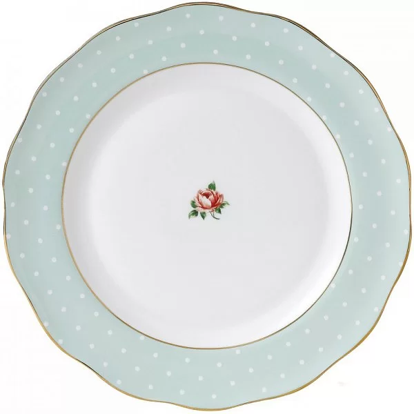 Тарелка обеденная Polka Rose 27 см материал фарфор, Royal Albert, Великобритания, POLROS25812 - изобр. 7