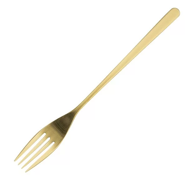 Набор столовых приборов Icon Matte Gold Brushed на 6 персон, 24 предмета, цвет золотой , нержавеющая сталь, Cutipol, Португалия, IC.006 GB - изобр. 10