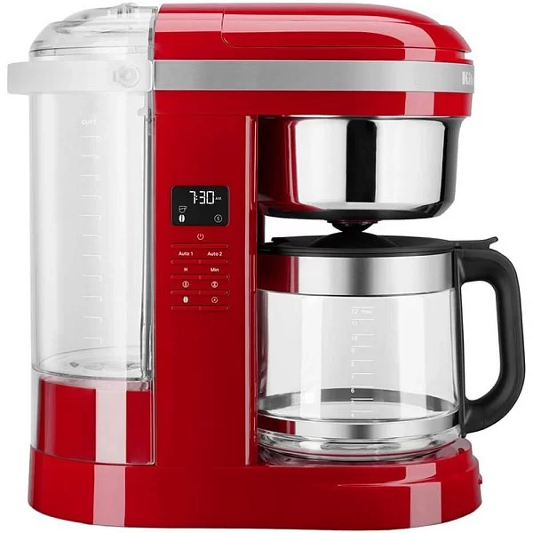 Кофеварка капельная 1,7 л, цвет красный, Kitchen Aid, США, 5KCM1209EER - изобр. 9