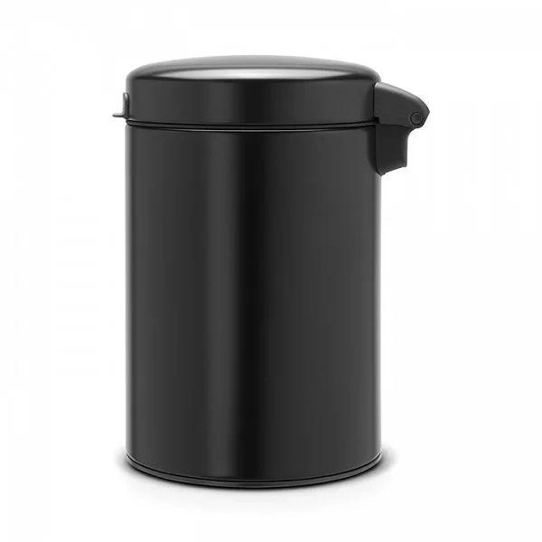 Мусорный бак настенный NewIcon, 3л, черный матовый, Brabantia, 116247 - изобр. 9