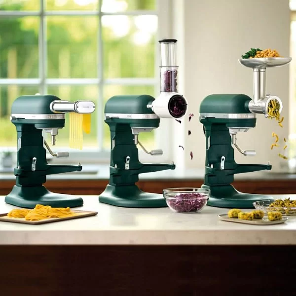 Миксер планетарный Artisan, 6,6 л, цвет пальмовый, Kitchen Aid, США, 5KSM70SHXEPP - изобр. 14