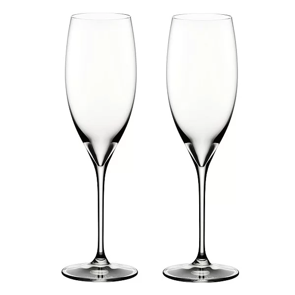 Набор бокалов для шампанского Champagne 250 мл, хрусталь, 2 шт, Grape, Riedel, 6404/28 - изобр. 7
