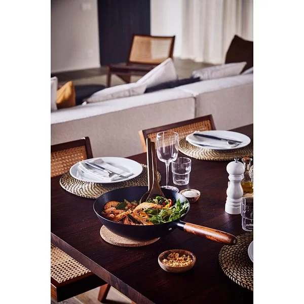 Сковорода-вок Mandala 24 см, чугун с антипригарным покрытием, BEKA, Бельгия, 100224 - изобр. 9