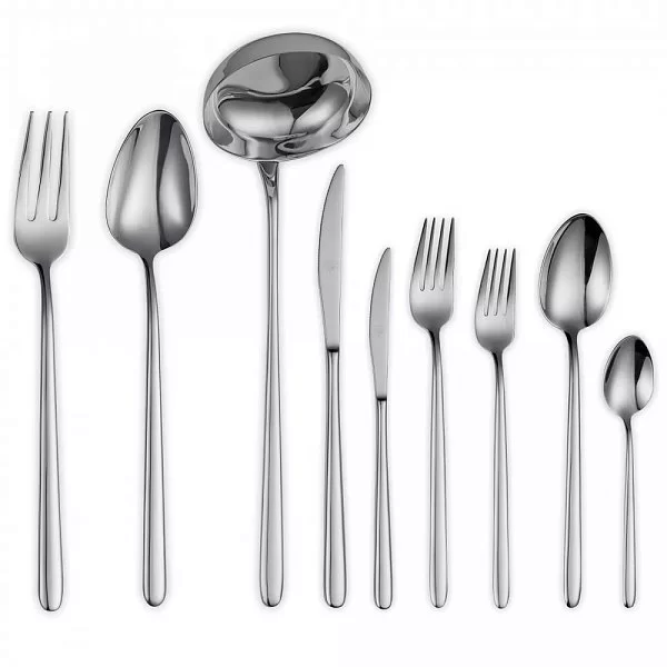 Набор столовых приборов на 12 персон Stiletto, 75 предметов, нержавеющая сталь, Broggi, Италия, 1130500D61 - изобр. 7