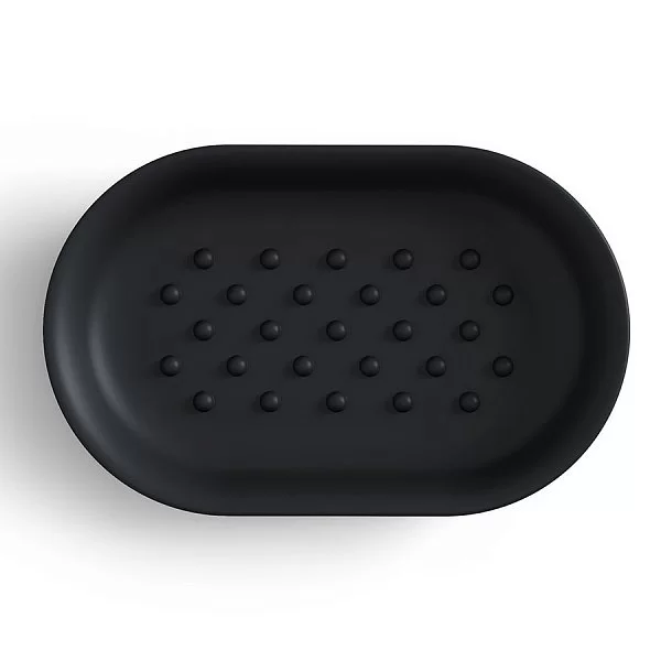 Мыльница Junip 14x9x3 см, материал синтетическая смола, цвет черный, Umbra, Канада, 1013454-040 - изобр. 9