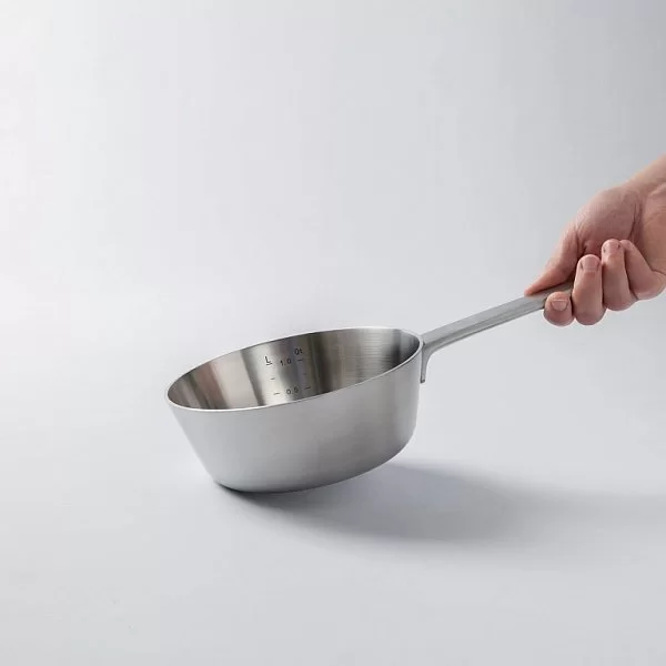 Ковш Ron, объем 1,3 л, диаметр 18 см, цвет стальной, нержавеющая сталь, Berghoff, Бельгия, 3900029 - изобр. 9