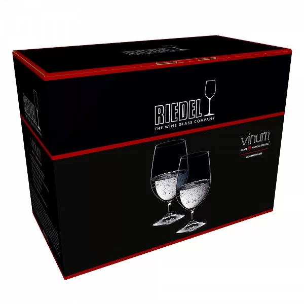 Набор бокалов для воды Gourmet Glas 370 мл, хрусталь, 2 шт, Vinum, 2 шт, Riedel, 6416/21 - изобр. 9