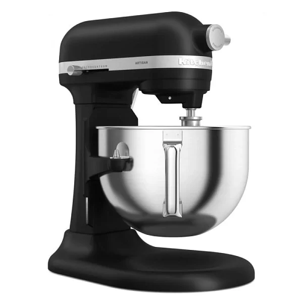 Миксер планетарный Artisan 5,6 л, цвет черный матовый, Kitchen Aid, США, 5KSM60SPXEBM - изобр. 8