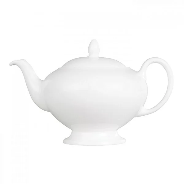 Чайник заварочный Wedgwood White 19,3x17,5 см, 800 мл, материал фарфор, цвет белый, Wedgwood, Великобритания, 50105408648 - изобр. 7