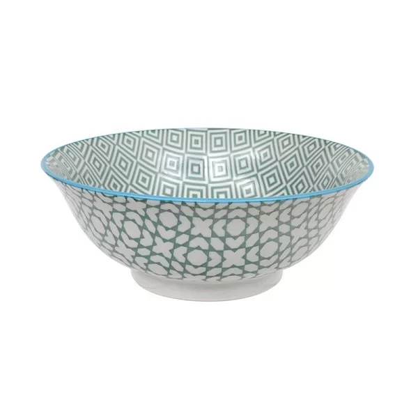 Чаша Mixed Bowls 20,5 см фарфор, цвет зеленый, Tokyo Design, Япония, 14181 - изобр. 7