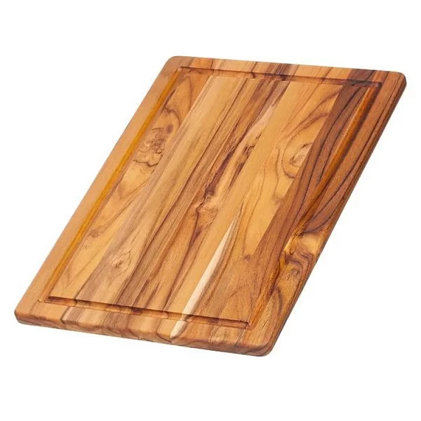 Доска разделочная Essential 40x28x1,4 см, древесина тика, Teakhaus, США, TH405 - изобр. 7