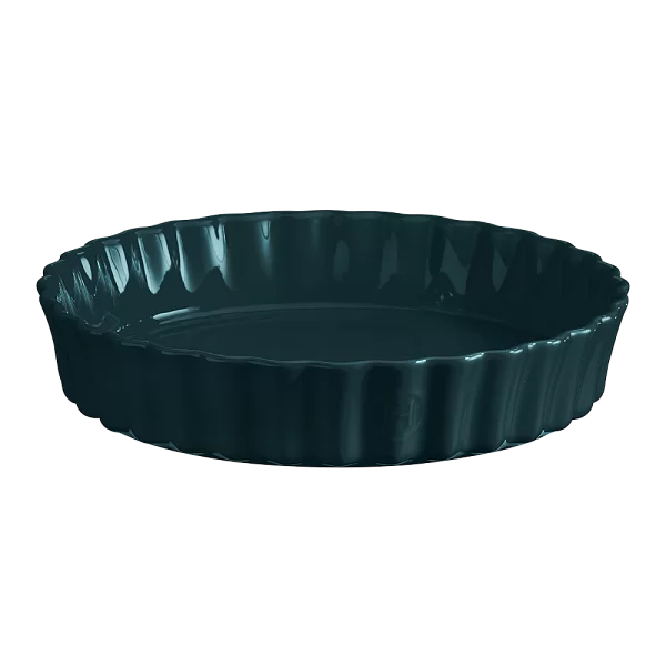 Форма &quot; Киш II&quot;, диаметр 28 см, цвет бель-иль, керамика, Emile Henry, Франция, 736028 - изобр. 7