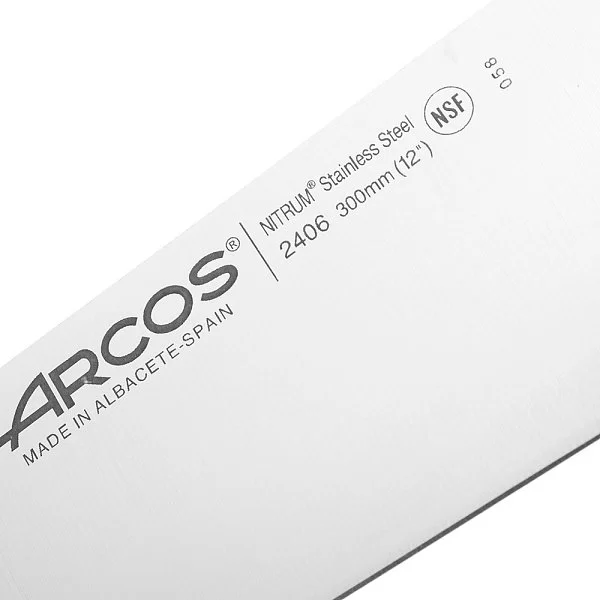 Нож кухонный разделочный 30 см нержавеющая сталь Nitrum, серия Colour-prof, Arcos, 2406 - изобр. 8