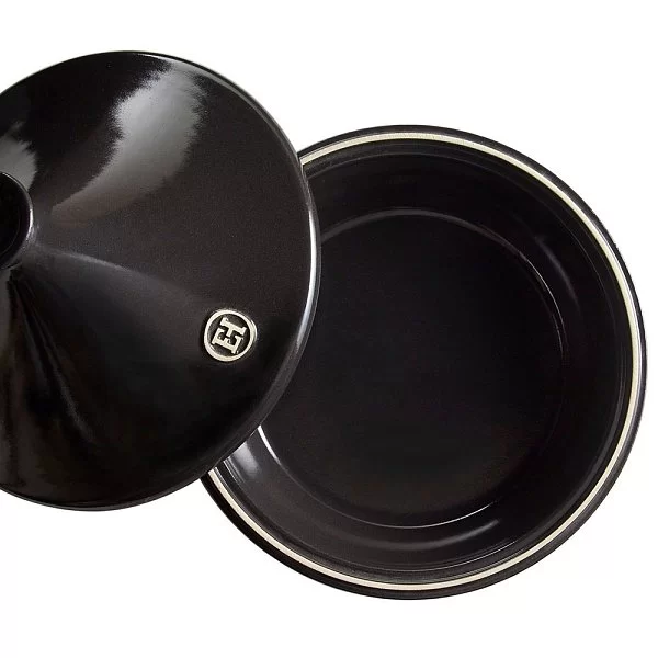 Тажин керамический 2л, диаметр 27 см, цвет базальт, Emile Henry, Франция, 795626 - изобр. 8