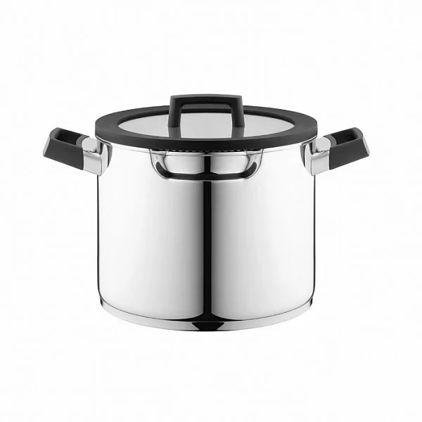 Кастрюля с крышкой Downdraft, объем 8,8 л, цвет стальной, нержавеющая сталь, Berghoff, Бельгия, 2307438 - изобр. 7