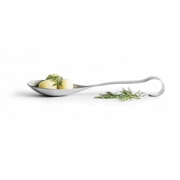 Ложка сервировочная Kitchen, 25,4 см, нержавеющая сталь, цвет серебристый, SagаForm, Швеция, 5017675 - изобр. 7