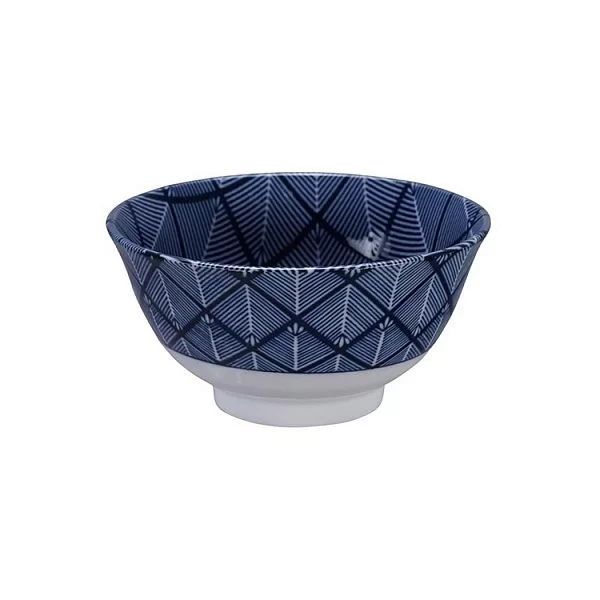 Чаша Mixed Bowls 13 см фарфор, цвет бело-синий, Tokyo Design, Япония, 16530 - изобр. 7