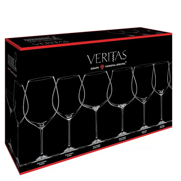 Набор из 3 бокалов для дегустации красных вин, хрусталь, Veritas, Riedel, 5449/74 - изобр. 18