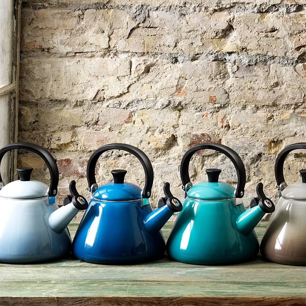 Чайник наплитный Kone 1,6 л, нержавеющая сталь, цвет синий, Le Creuset, Франция, 92000200310000 - изобр. 9