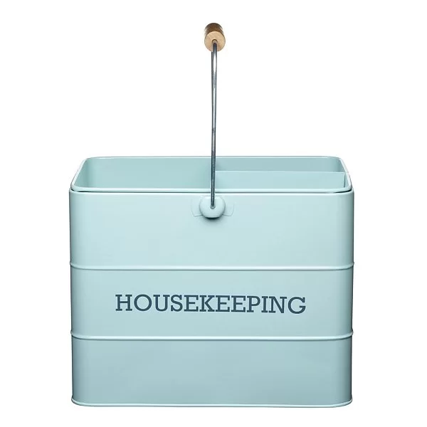 Набор для уборки Living Nostalgia, 33х21 см, цвет голубой, металл, Kitchen Craft, Великобритания, LNHKEEPBLU - изобр. 7