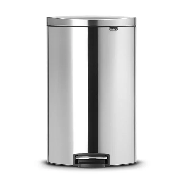 Мусорный бак эргономичный FlatBack+, 40л, матовая сталь, Brabantia, 482021 - изобр. 11