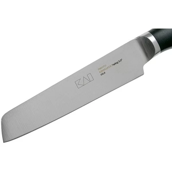 Нож для овощей Tim Malzer Kamagata длина лезвия 9,8 см, сталь 1.4116 Krupp Stainless Steel, Kai, Япония, KAI-TMK-0700 - изобр. 8