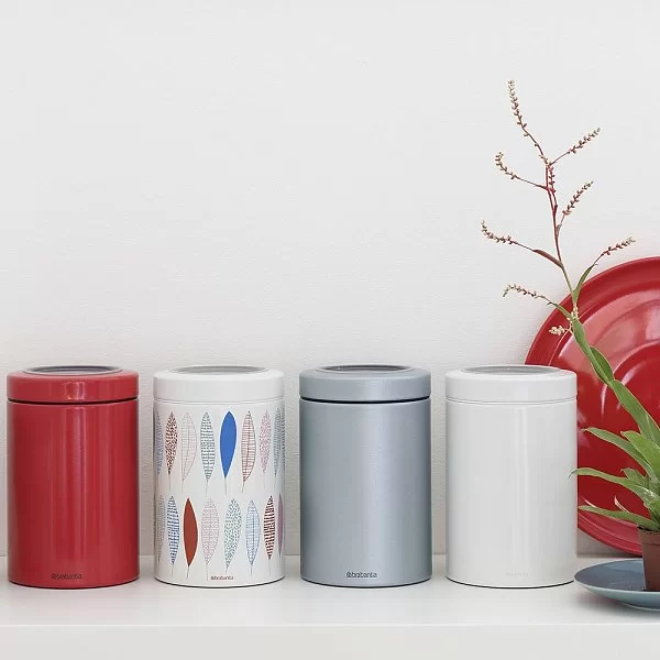 Контейнер с верхним окном 1,4л, пламенной-красный, Brabantia, 484049 - изобр. 8