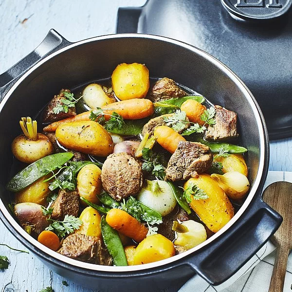 Кастрюля керамическая Delight 4 л индукционная диаметр 26,5 см, цвет графит, Emile Henry, Франция, 776640 - изобр. 14