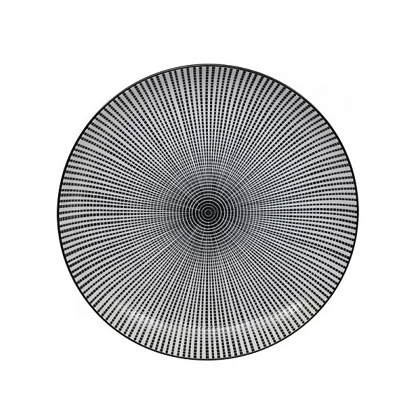 Тарелка Sendan 21,5 см фарфор, цвет черный, Tokyo Design, Япония, 14420 - изобр. 7