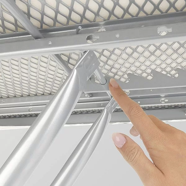 Гладильная доска Perfect Flow 124x38см, декор чехла Пузырьки, Brabantia, Бельгия, 103629 - изобр. 11
