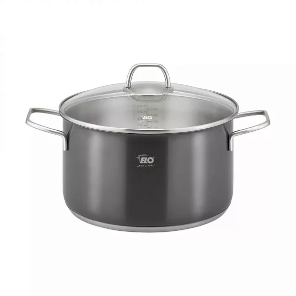 Набор посуды из 7 предметов, нержавеющая сталь, цвет графит, ELO, Германия, 41400 - изобр. 9